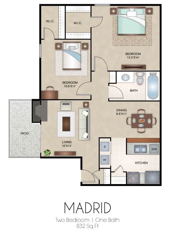 Floor Plan - Madrid- B1