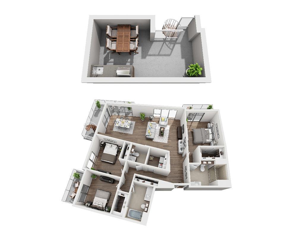 Floor Plan - C2.5B Penthouse