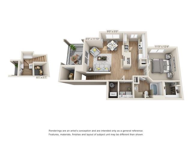 Floor Plan - Blue Ridge - Wild Horse Ridge