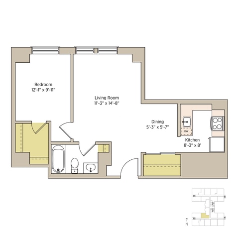 Floor Plan - dlp1b312