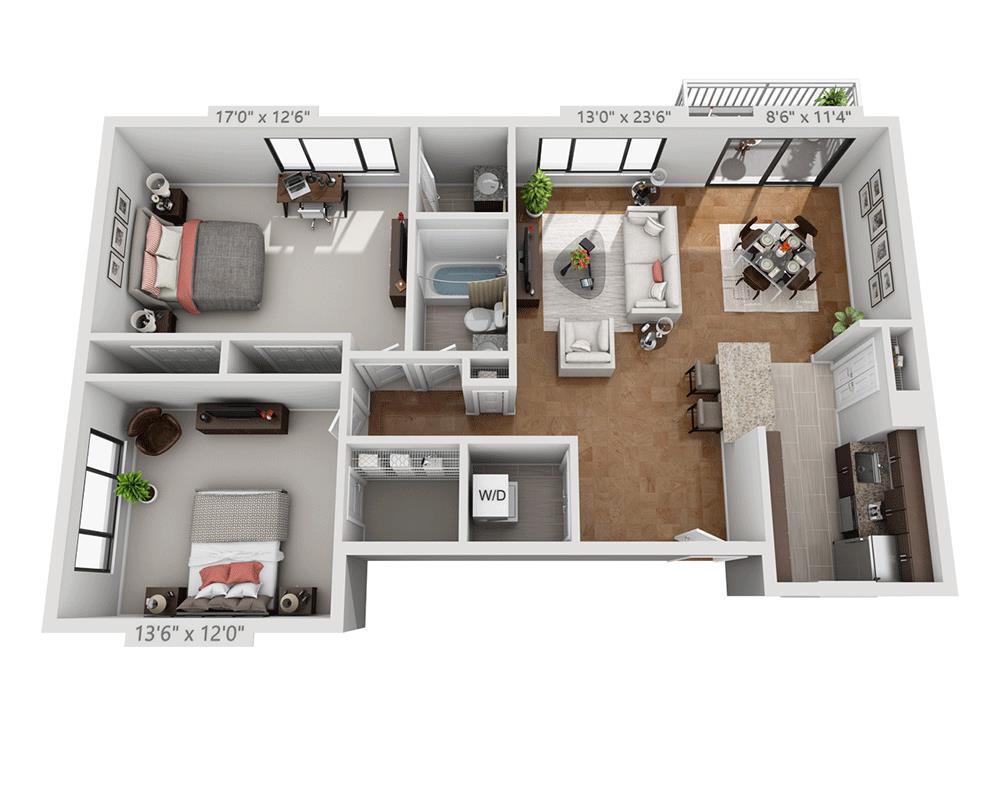 Floor Plan - Plan B1.5B