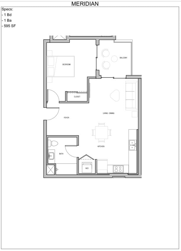 Meridian Floorplan - Meridian