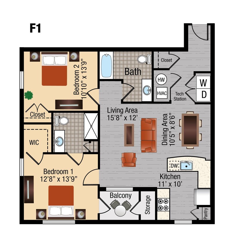Floor Plan - F1