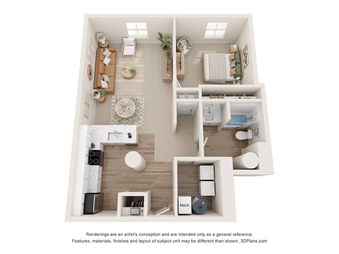 The Central - Richard and Conover - 1 Bedroom