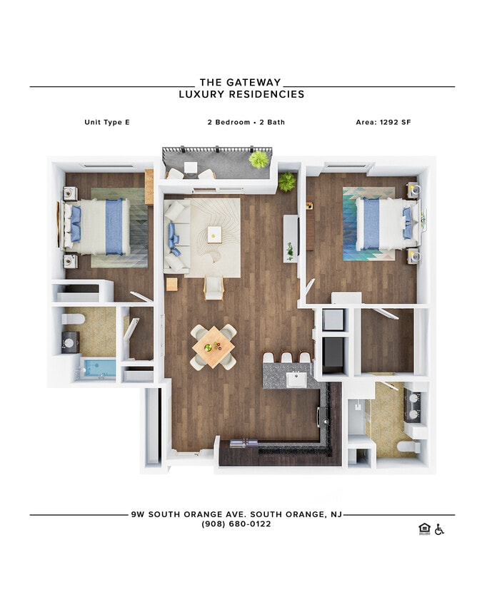 Floor Plan - Plan E Layout