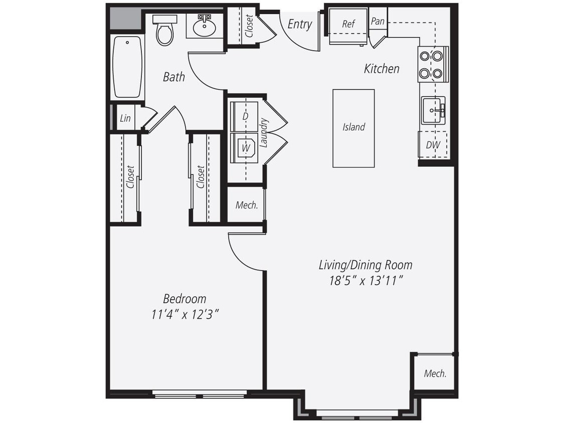 Floor Plan - A2-734