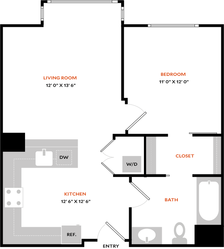 Floor Plan - Plan 1C