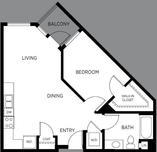 Floor Plan - A1D-E