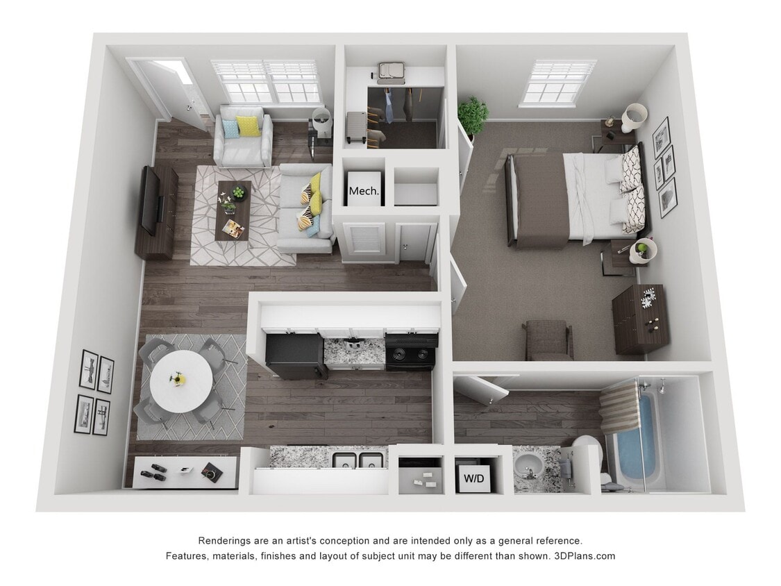 Floor Plan - A1 - Juniper