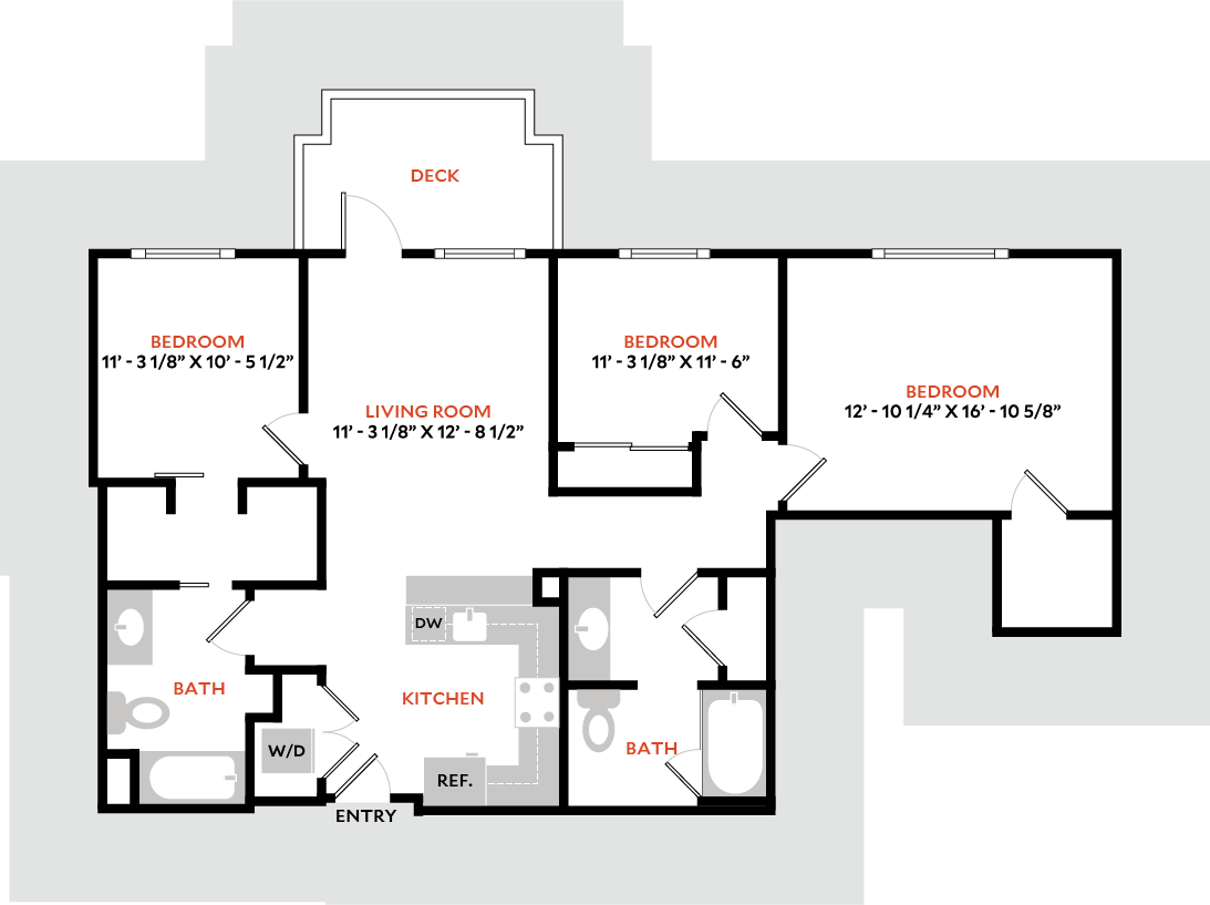 Floor Plan - Plan 3E
