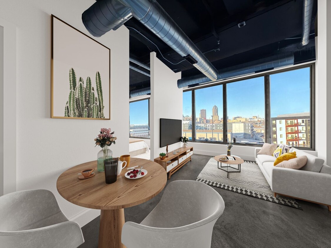 Floor Plan - 2 Bed/1 Bath (Conversion)