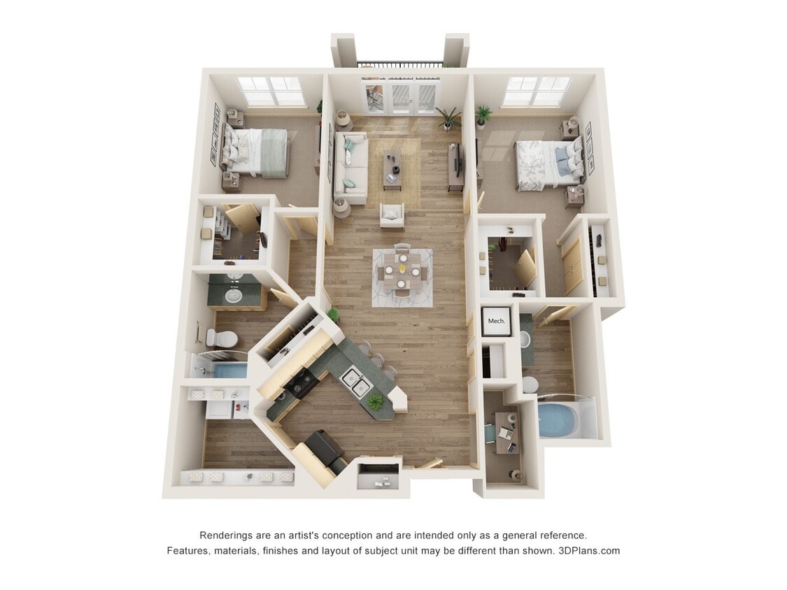 Floor Plan - Unit 4