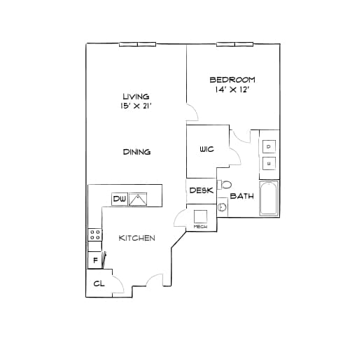 Floor Plan - Design 1C