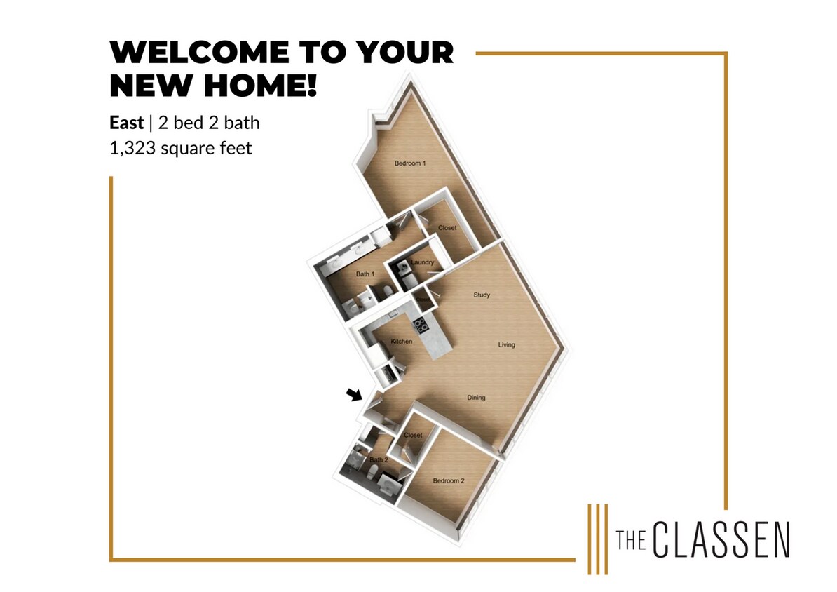 East Floor Plan - East Renovated