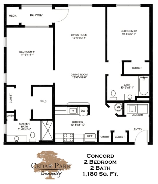Floor Plan - Concord