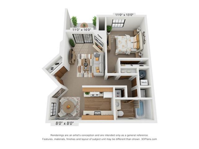 Floor Plan - THE SPRUCE