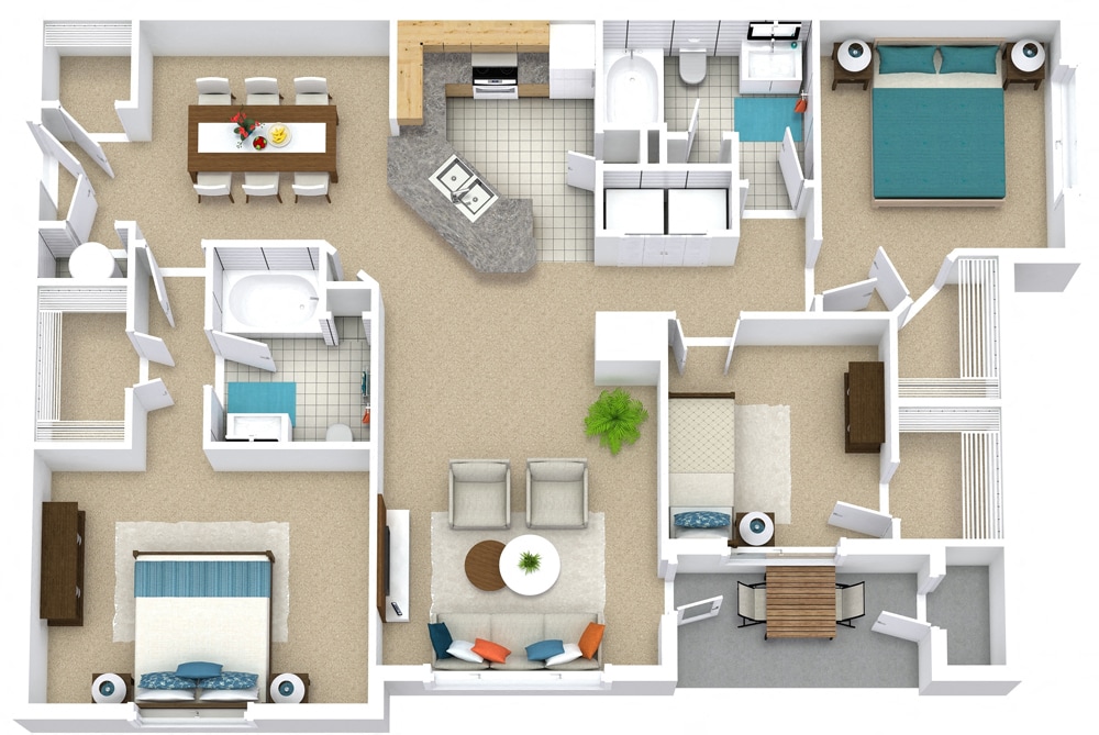 Floor Plan - The Elderberry