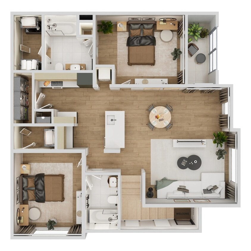 Floor Plan - The Charleston