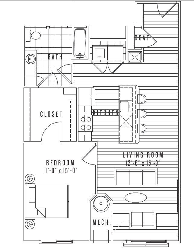 A13 floor plan New Village at Patchogue - A13