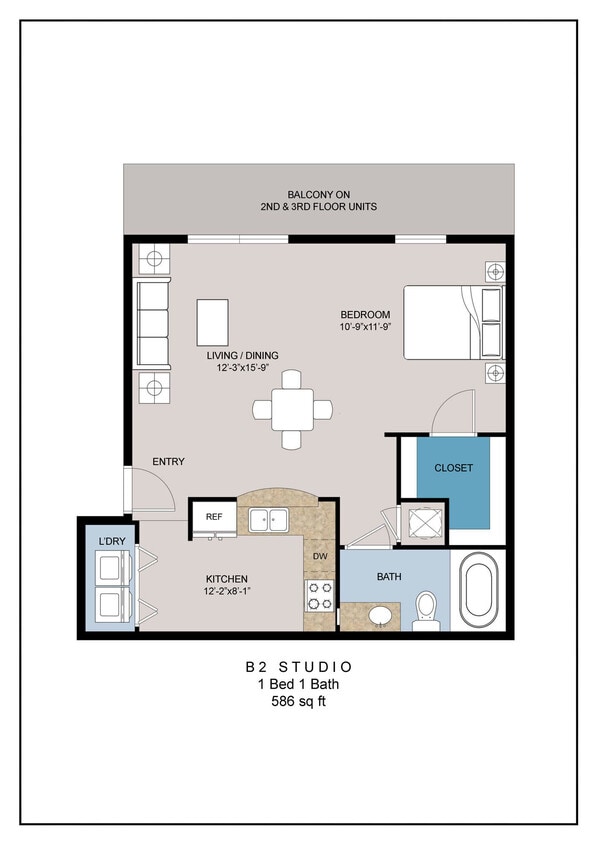 Floor Plan - B Studio