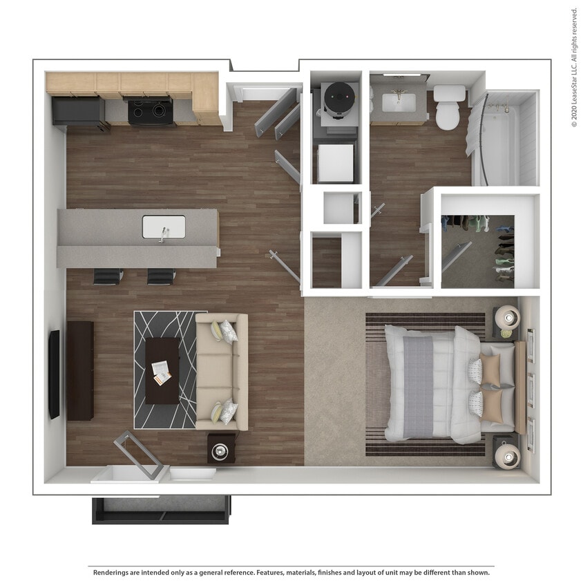 S2 3D Floor Plan - S2