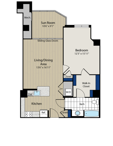 The Monroe IFloor Plan - Monroe I