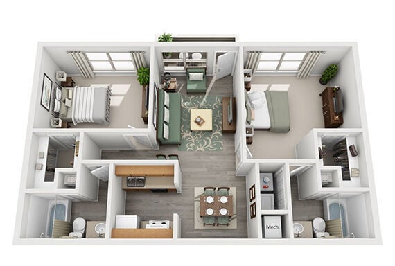 Floor Plan - Redwood