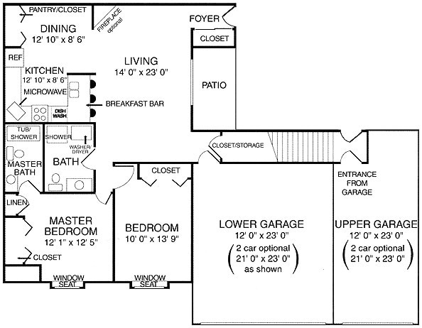 Floor Plan - South Side Lower