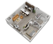 Floor Plan - Unit 1B