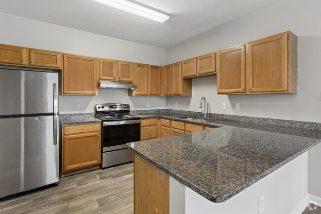 Belle 2BR, 2.5BA - 1,393SF - Kitchen - Colton Creek