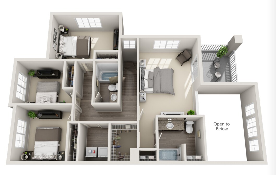 Floor Plan - 4TH1