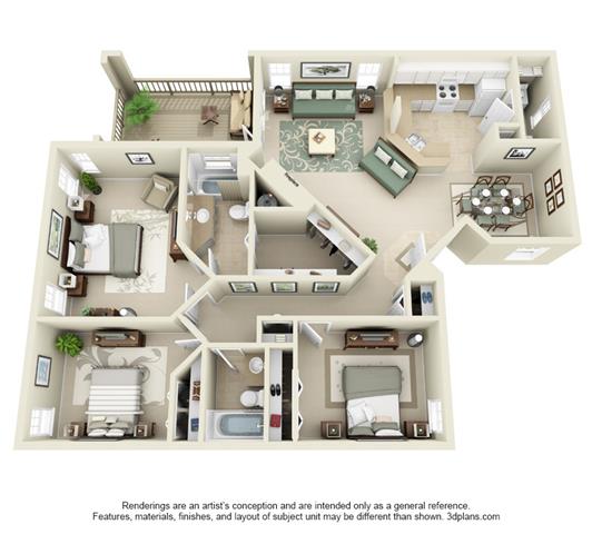Floor Plan - Hollyhock IIA