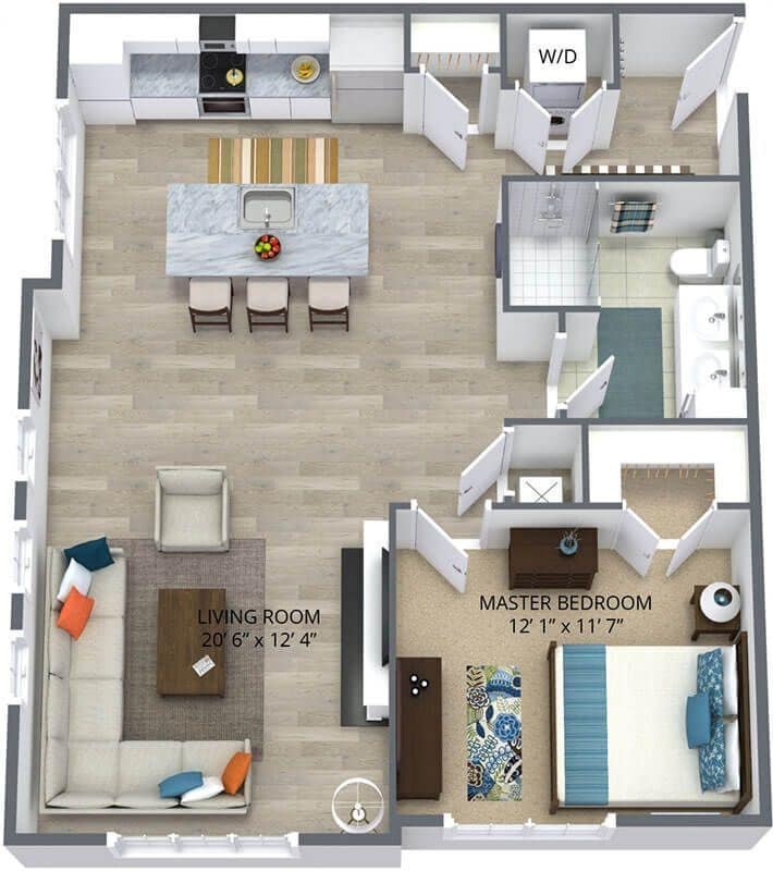 Floor Plan - The Gilbert
