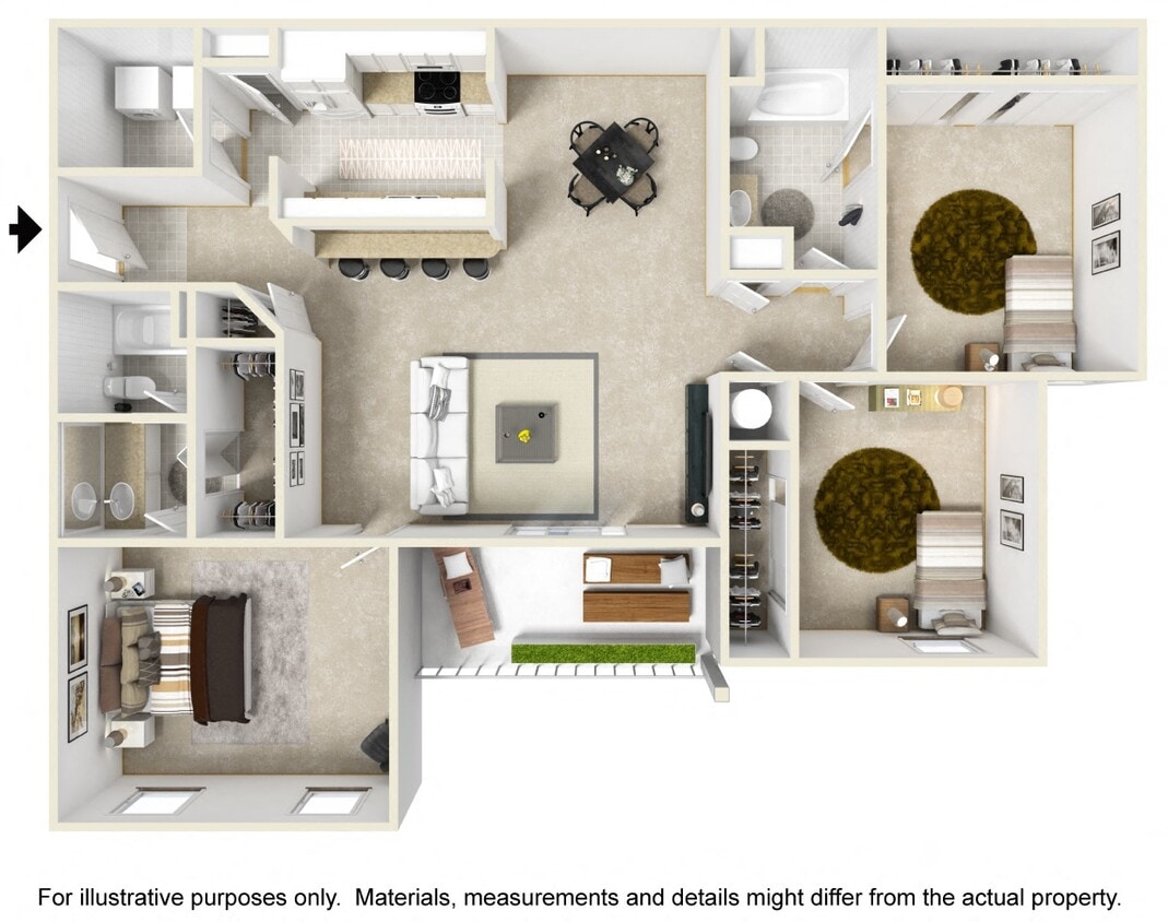 Floor Plan - 3 Bedroom