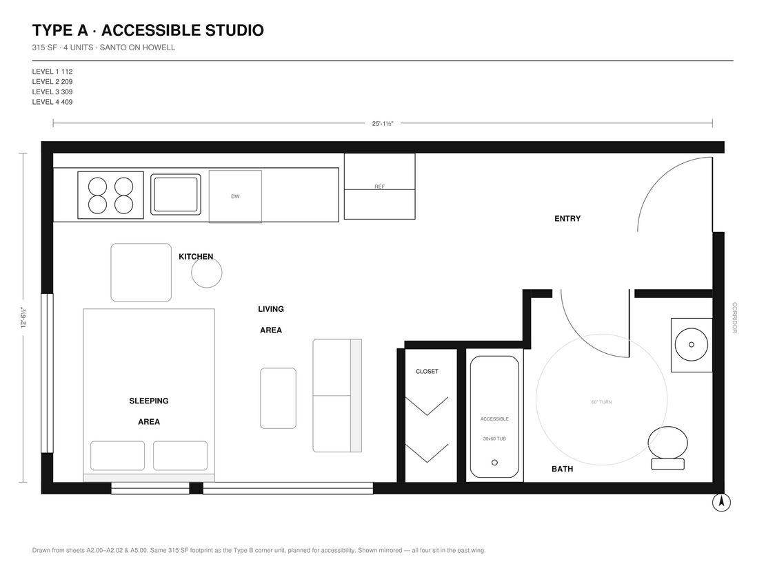 Floor Plan - Studios