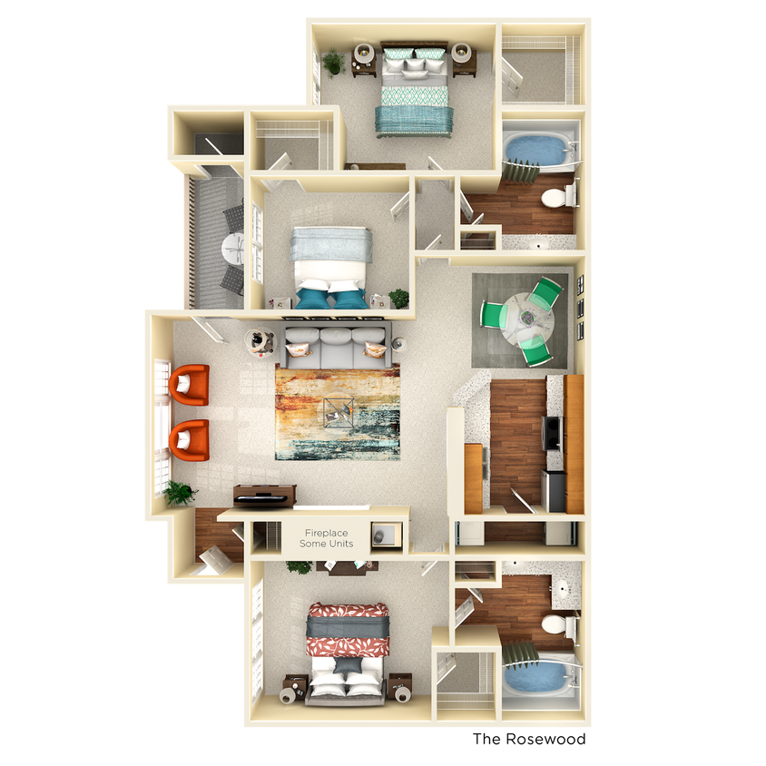 Floor Plan - C1 Rosewood
