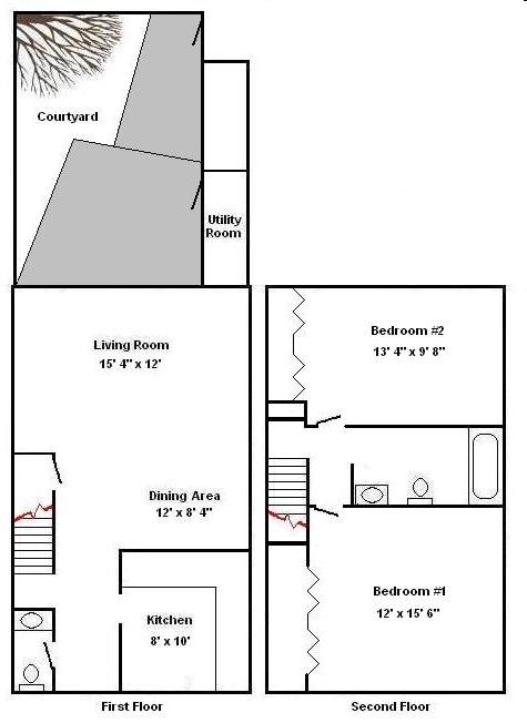 2 Bedroom Frey House - 2 Bedroom Frey House