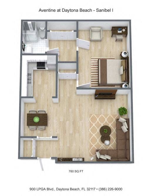 Floor Plan - Sanibel