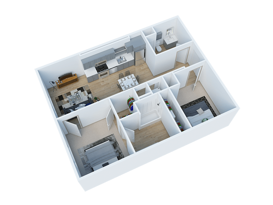 Floor Plan - 2 Bedroom A