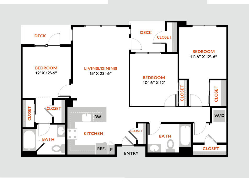 Floor Plan - Plan 3B