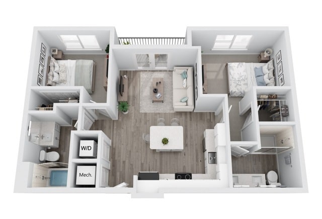 B6 Floor Plan Image - B6