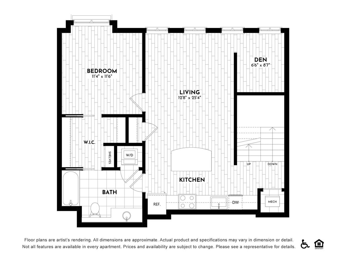 Floor Plan - Flat 110