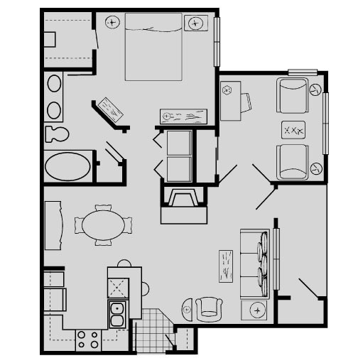 Floor Plan - C + Den