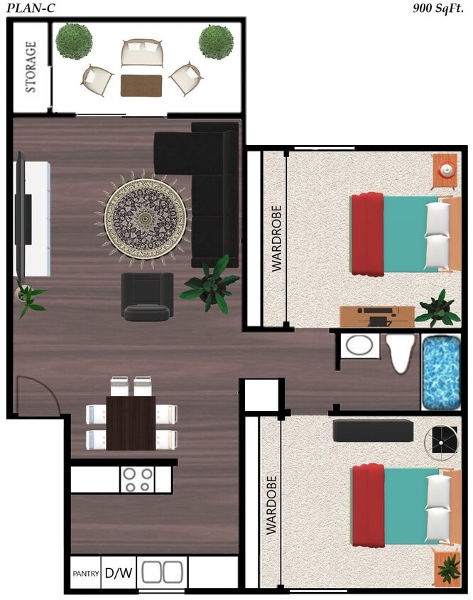 Floor Plan - Plan C