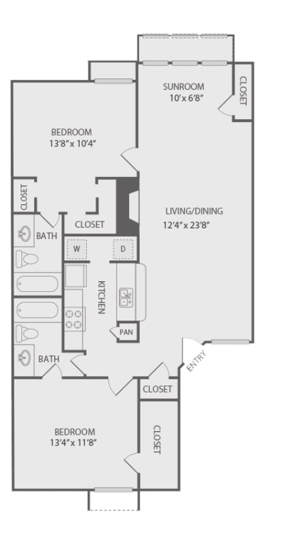 Floor Plan - The Dogwood