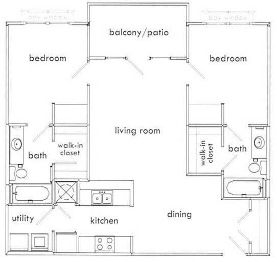 Floor Plan - Highland Renovated