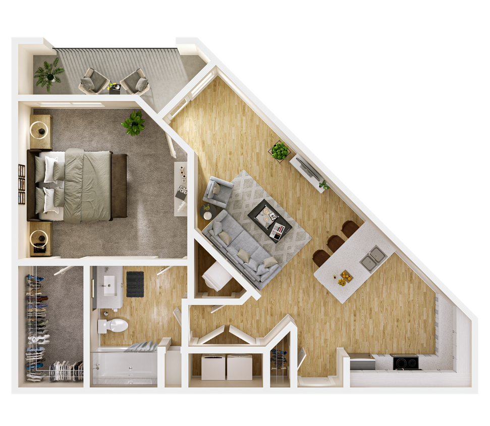 Floor Plan - A1B