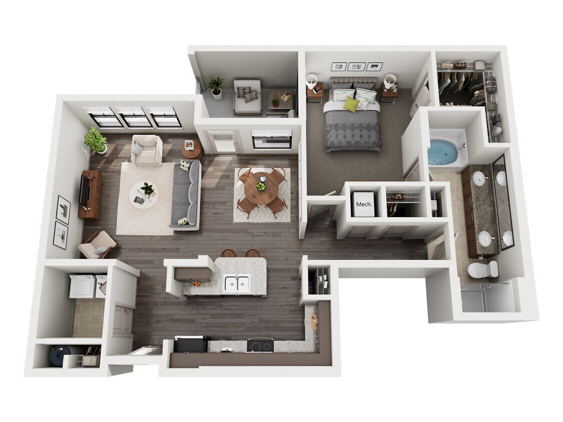 A8 floor plan Braeswood Place - A8