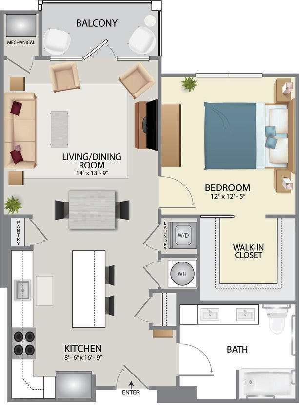 Floor Plan - Reserve B1A