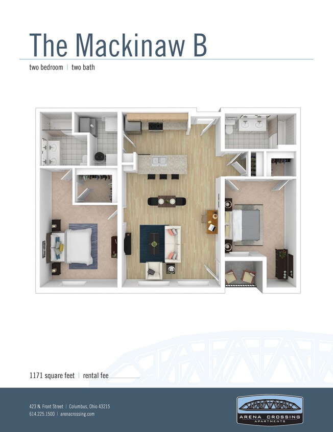 Floor Plan - Mackinaw B
